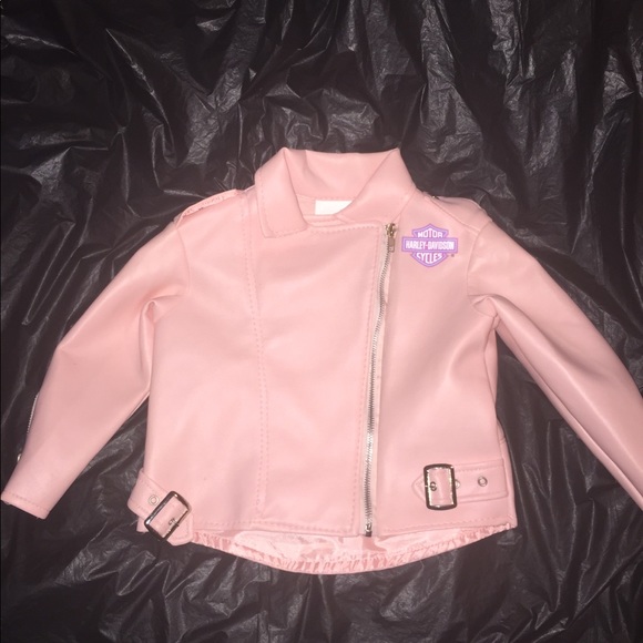 Harley-Davidson Other - Harley Davidson Pink Lil Road Mama Toddler Jacket